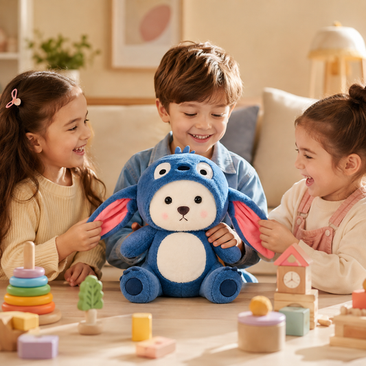 Stuff Tree Hoodie Teddy Bear Soft Toy | Cute Plush Teddy for Gifting & Cuddles
