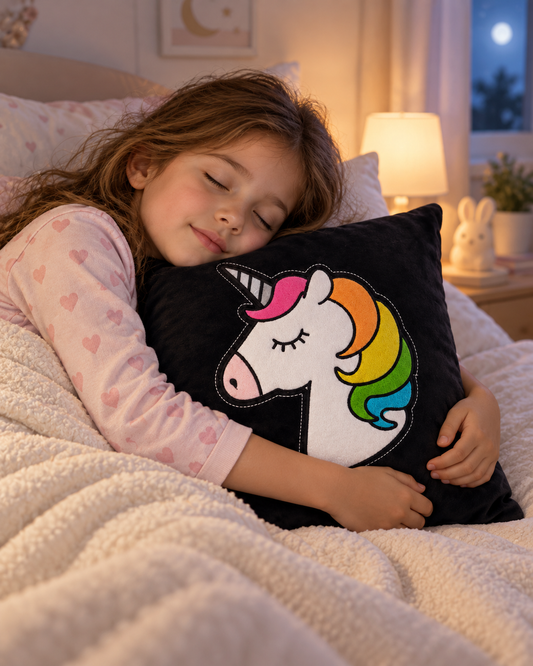 Magical Snuggle Unicorn Plush Pillow – Ultra-Soft Stuffed Toy & Sleep Companion