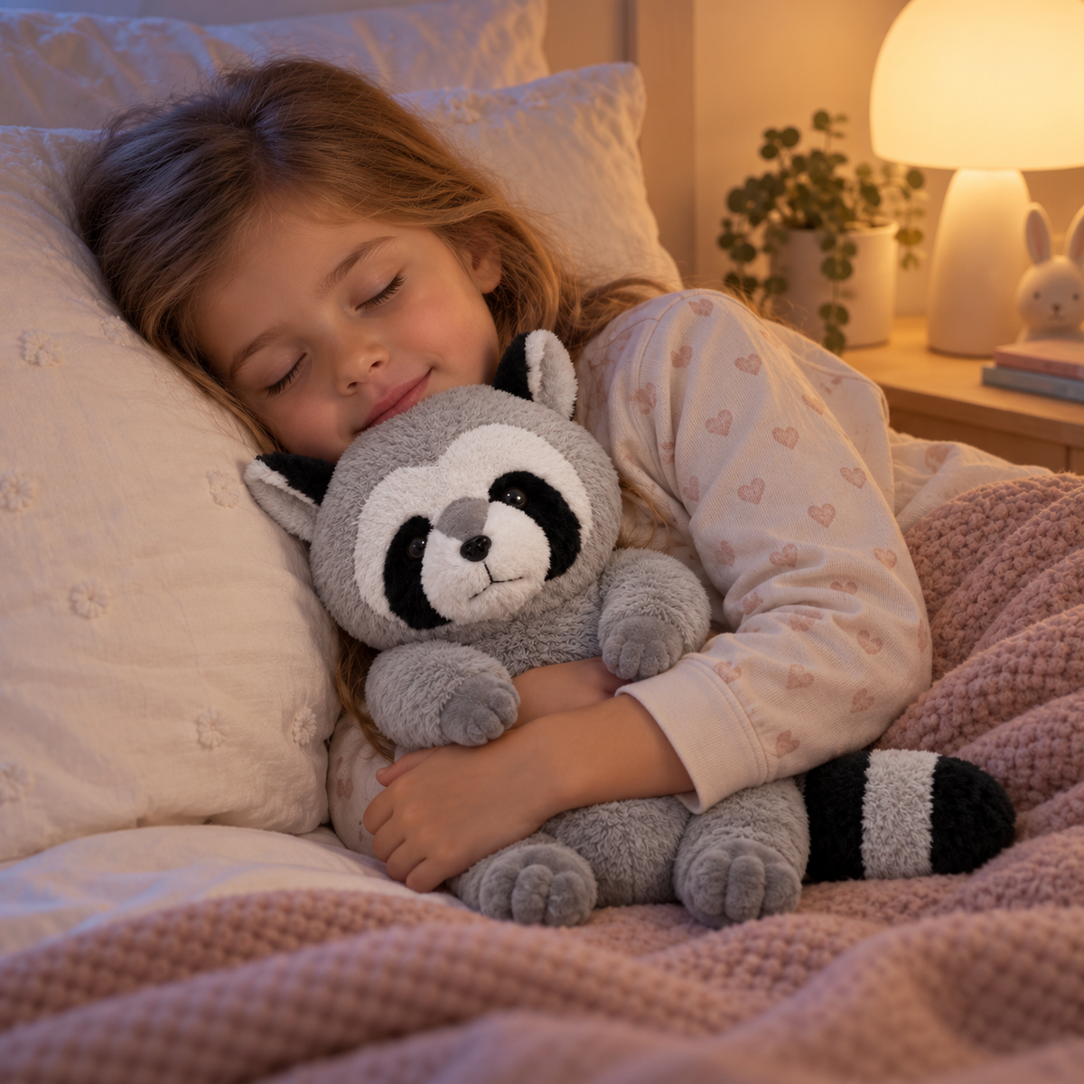 Premium 60cm Sitting Raccoon Plush – Jumbo Ultra-Soft Woodland Stuffed Animal