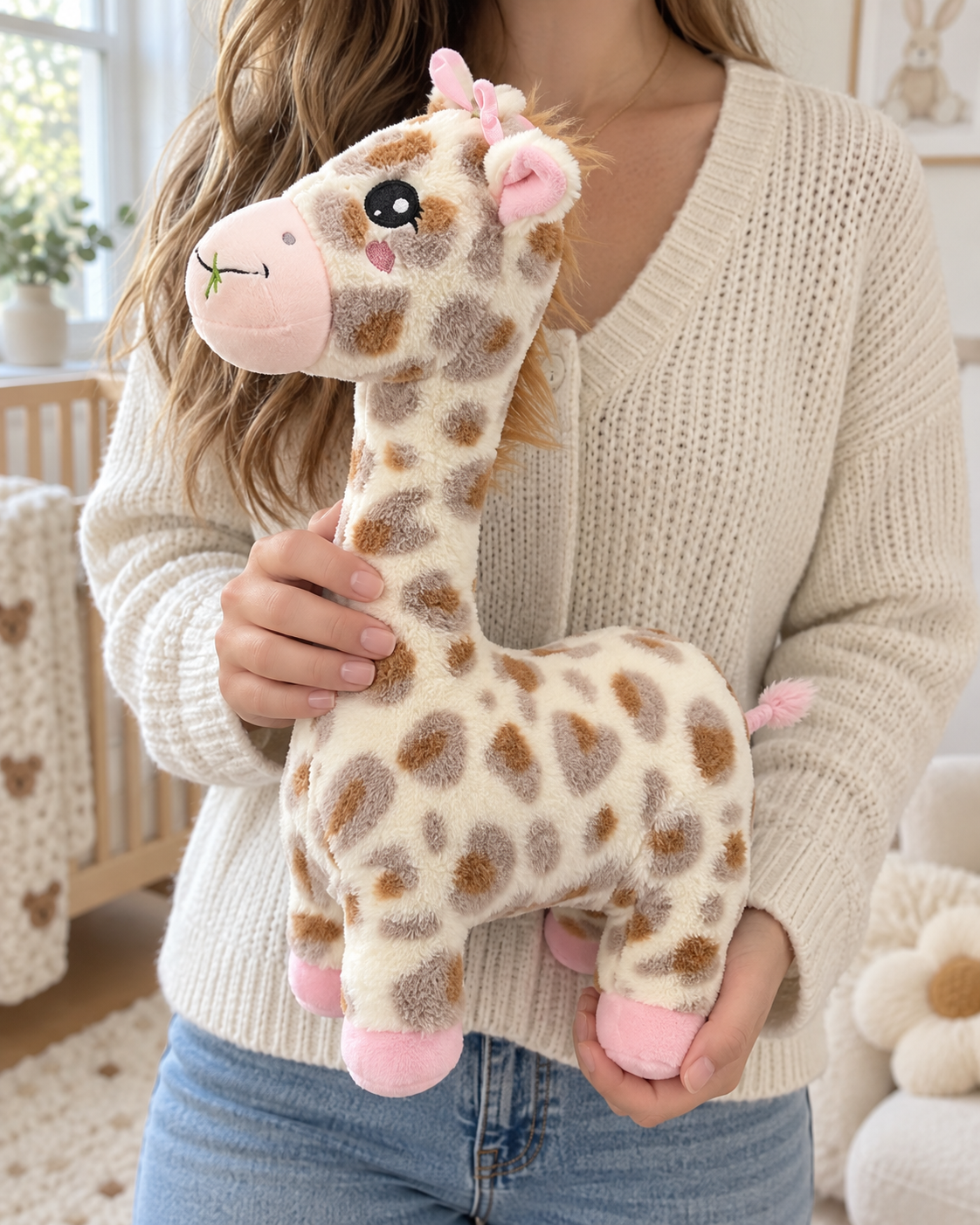 38cm Sweet Spots Plush Giraffe | Ultra-Soft Snuggle Companion