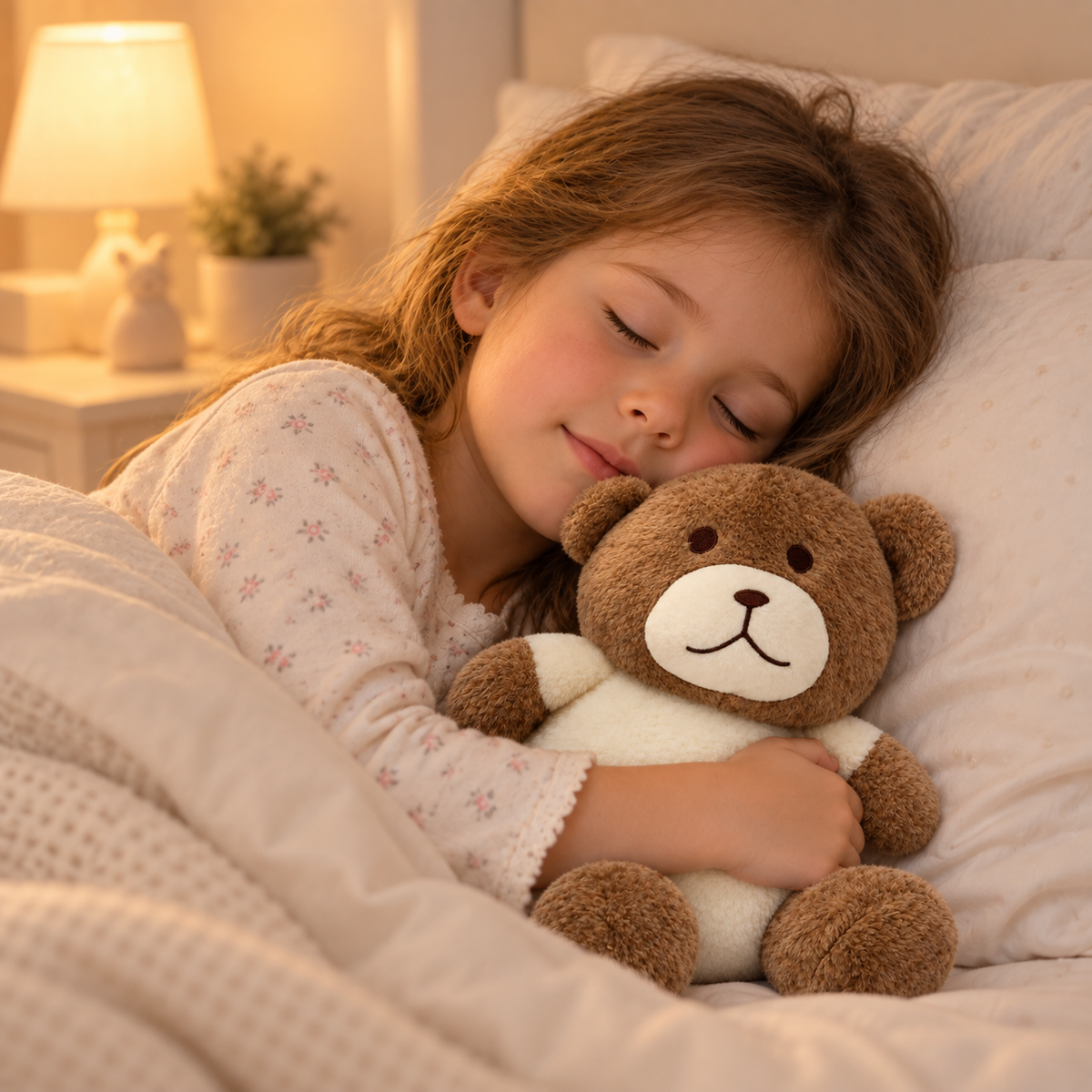 Soft "To Be Mine" Plush Teddy Bear – 25cm Two-Toned Cuddly Stuffed Animal