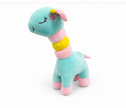 38cm Rainbow Giraffe Plush Toy – Ultra-Soft Colorful Stuffed Animal