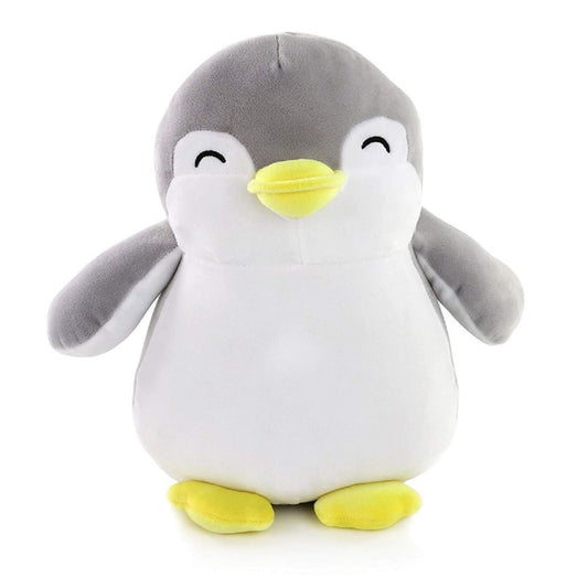 Premium Soft Plush Penguin Toy (Grey) – 23cm  Stuffed Animal Cuddle Buddy