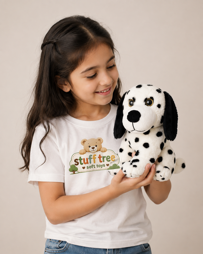 Sitting Dalmatian Dog Soft Toy – 28cm