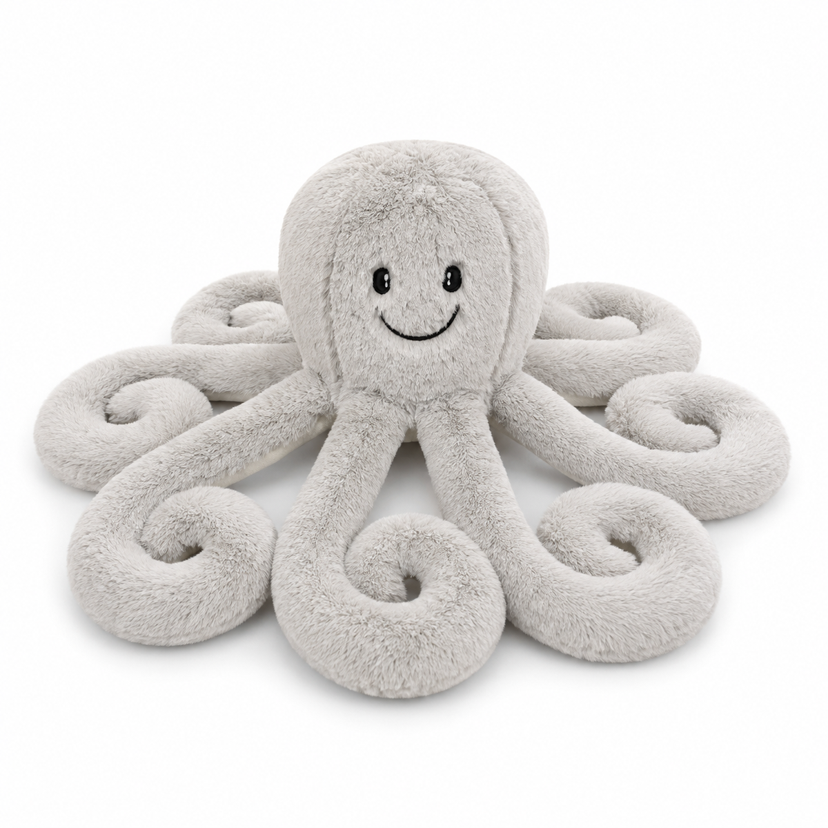 Premium 50cm Plush Grey Octopus | Ultra-Soft Huggable Stuffed Animal