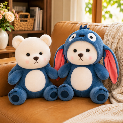 Stuff Tree Hoodie Teddy Bear Soft Toy | Cute Plush Teddy for Gifting & Cuddles