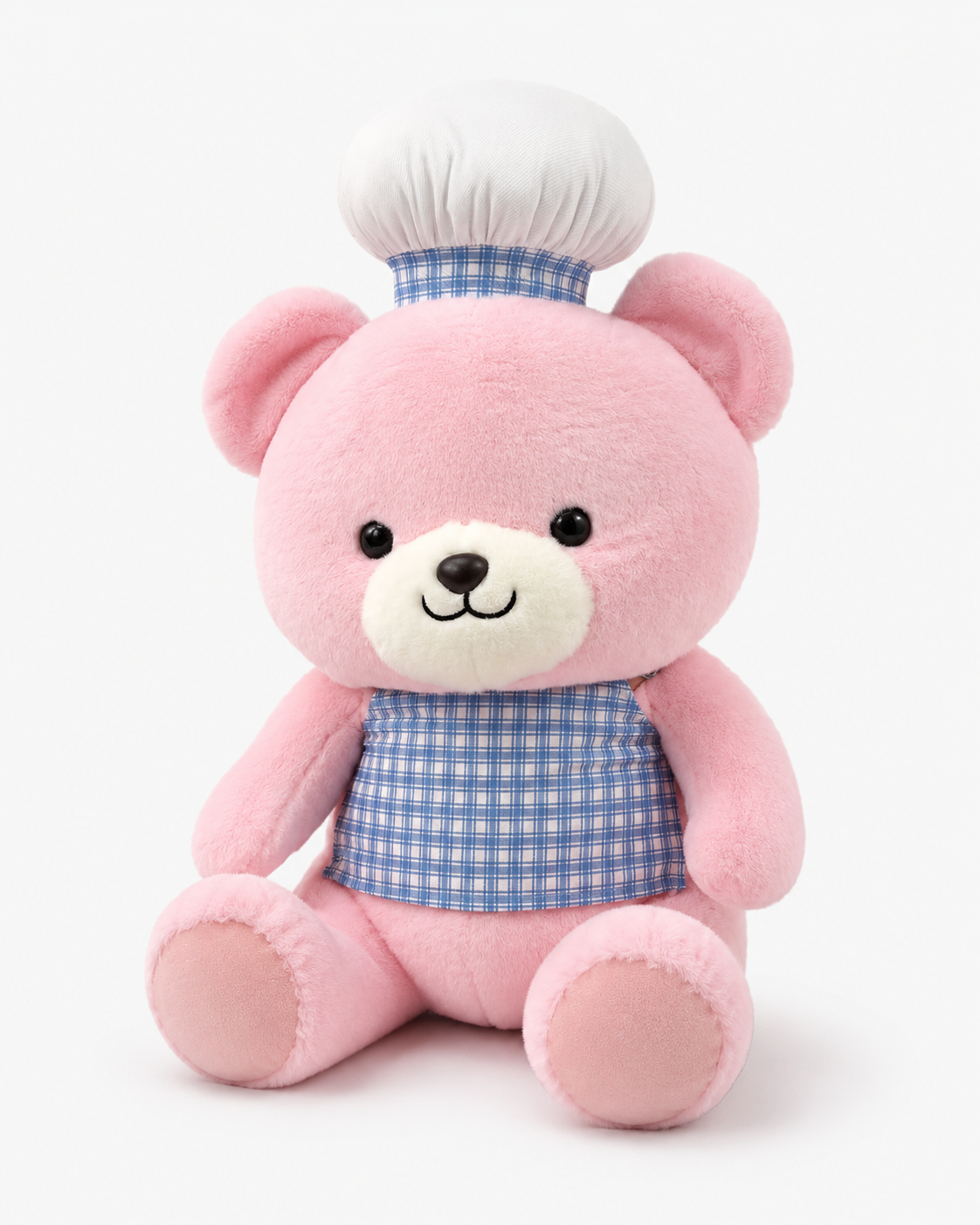60cm Sweet Patisserie Pink Chef Bear – Premium Plush Toy