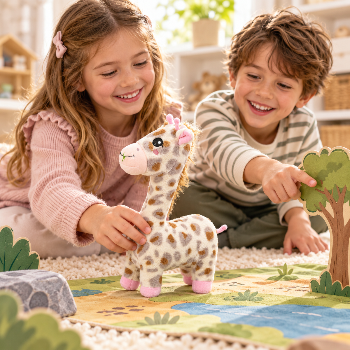 38cm Sweet Spots Plush Giraffe | Ultra-Soft Snuggle Companion