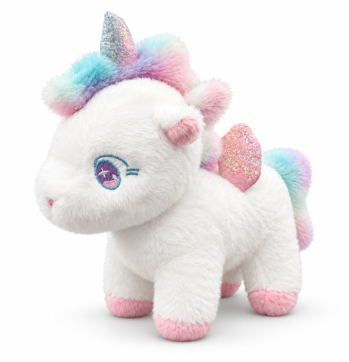 Enchanting Standing Winged Unicorn Plush – Ultra-Soft 25cm Stuffed Animal