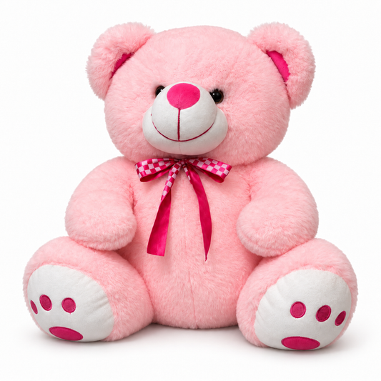 Premium Soft Pink Teddy Bear – Ultra-Plush 55cm Stuffed Animal