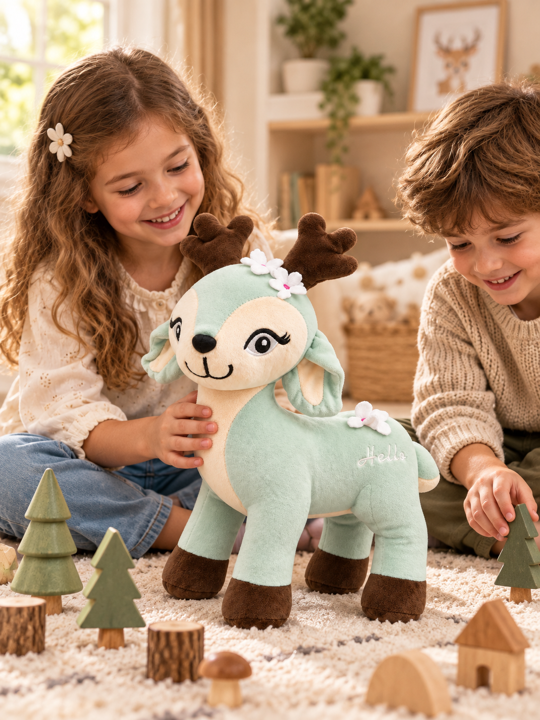The Snuggle Fawn: Ultra-Soft & Cute Deer Plushie