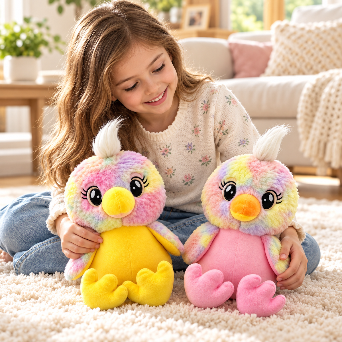 Premium Ultra-Soft Baby Duck Plush Toy (35cm) – Cuddly Stuffed Animal for Kids & Toddlers