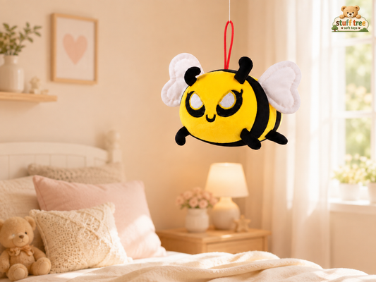 15cm Hanging Honey Bee Plush