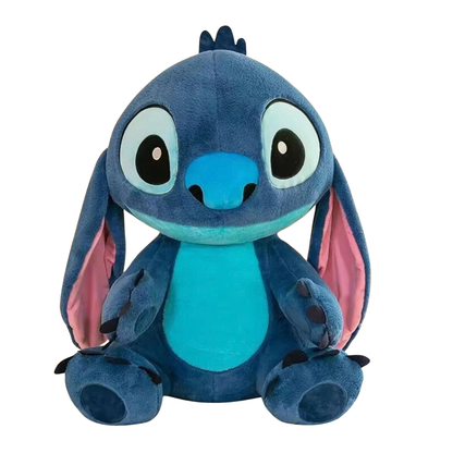 Giant 60cm Premium Stitch Soft Toy – Cuddly Alien Stuffed Plushie with Floppy Ears