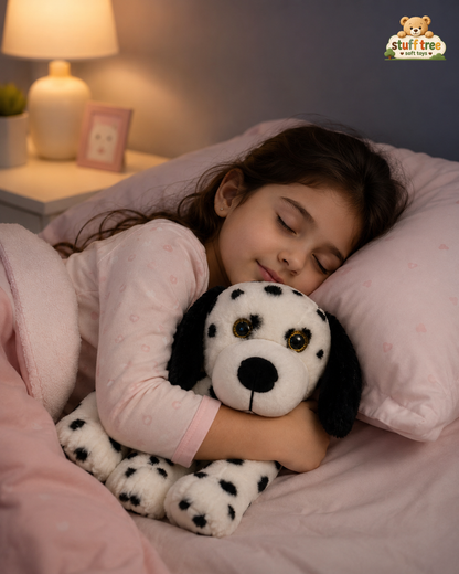Sitting Dalmatian Dog Soft Toy – 28cm
