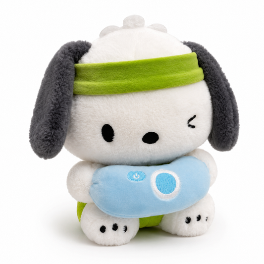28cm Gamer Pochacco Dog Plush Toy with Controller