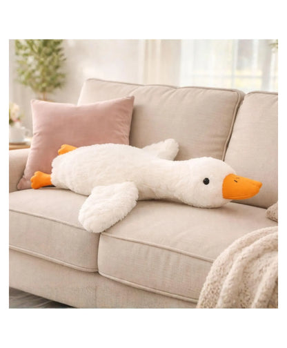 Giant 70cm Ultra-Soft Long Duck Plush Hugging Pillow