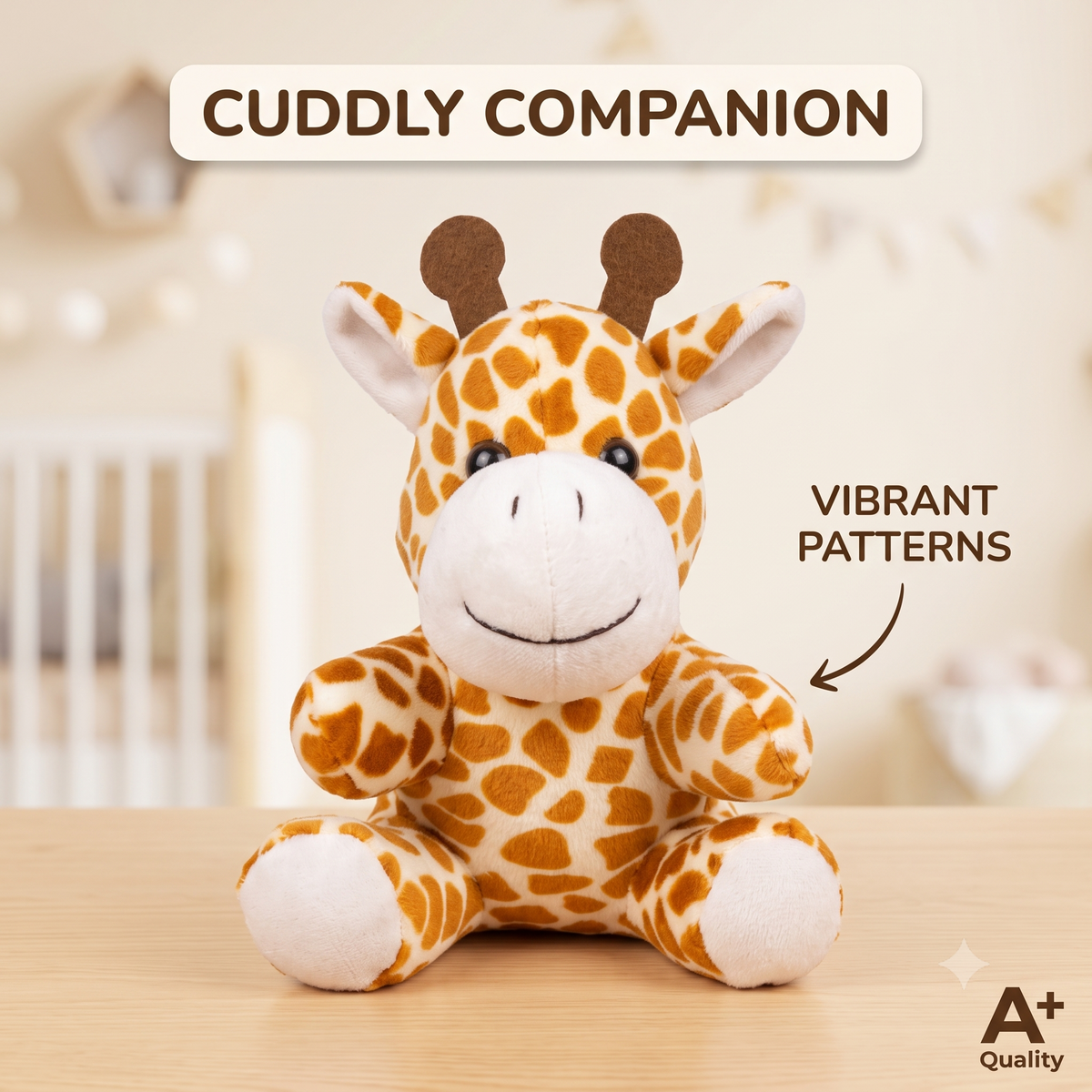 15cm Soft Plush Hanging Giraffe – Adorable Stuffed Animal Accessory