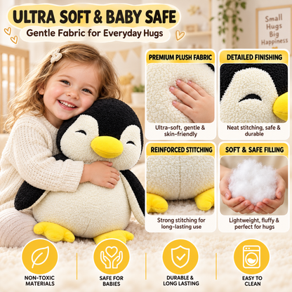Premium 60cm Ultra-Soft Penguin Plush – Jumbo Cuddly Stuffed Animal